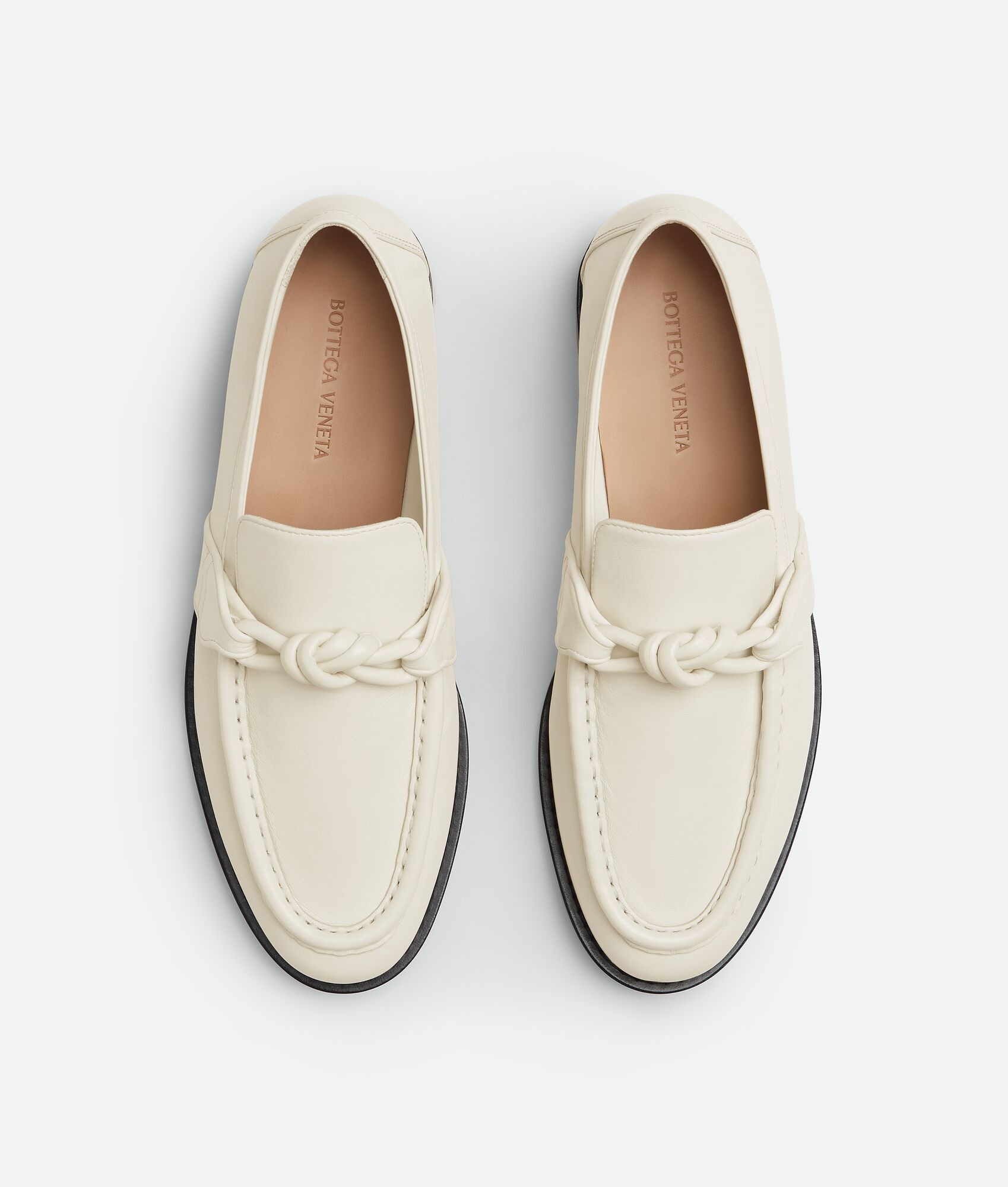 Bottega Veneta Astaire Loafer In White