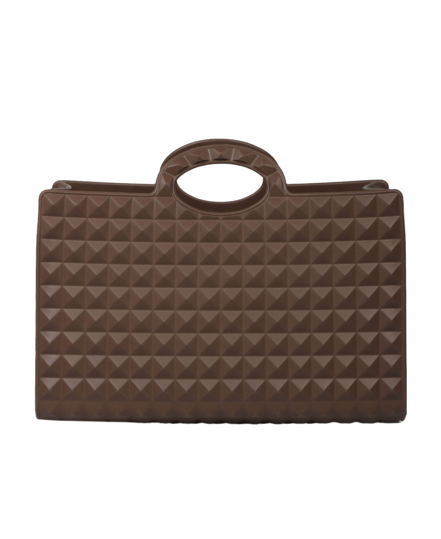 Valentino Open-top Tote Bag In Brown