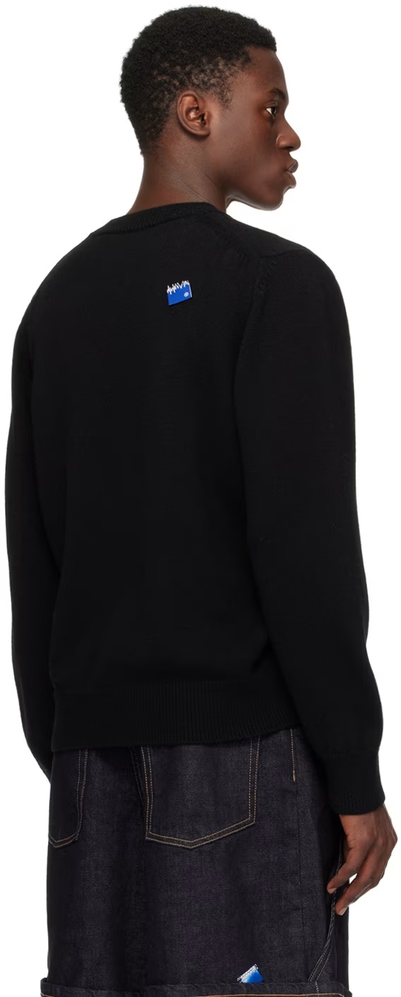ADER ERROR ROUND NECK PULLOVER WOOLEN SWEATER