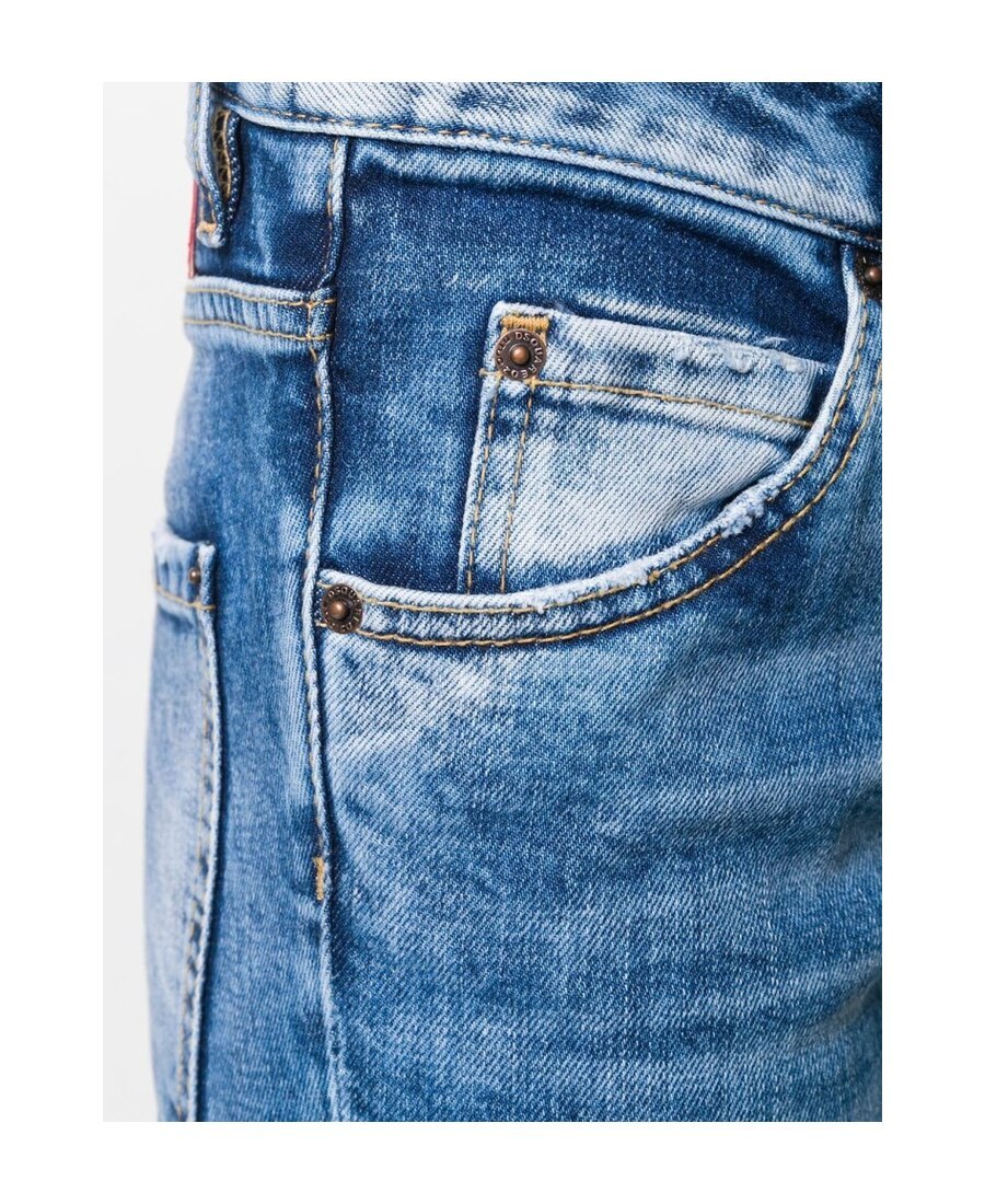 Dsquared2 Classic Slim-fit Jeans In Blue