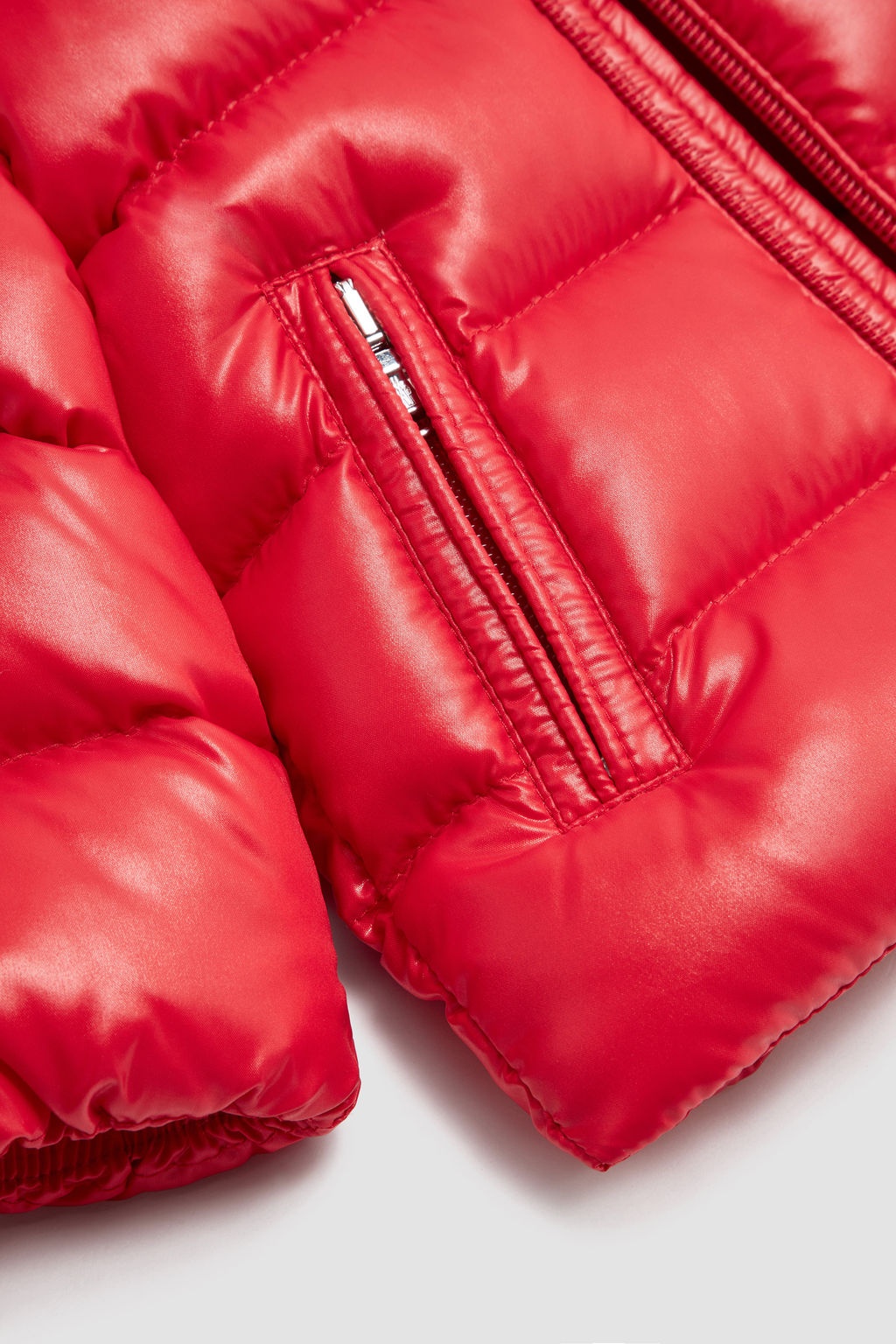 Moncler Maya Down Jacket In Red