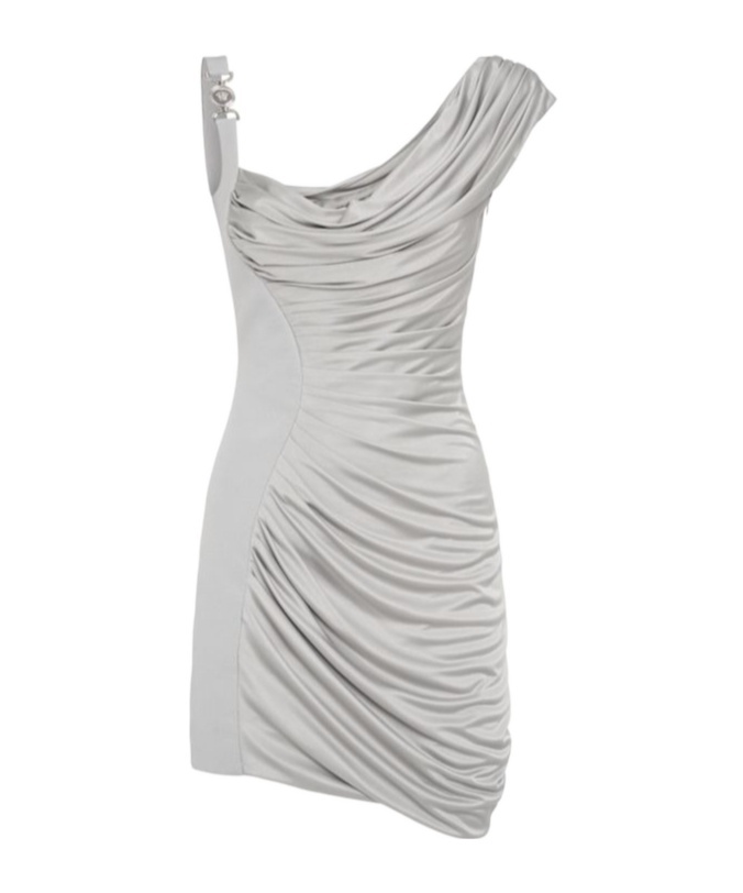 Versace Draped Mini Dress