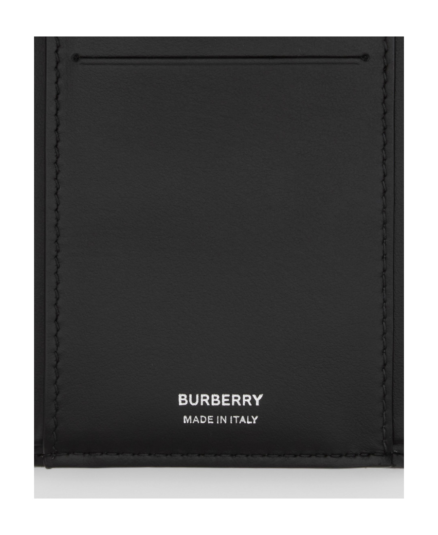 Burberry Small Lola Wallet In Leather In Black
