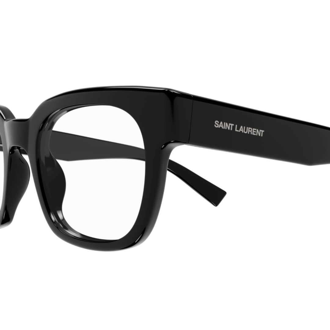 Saint Laurent Square-frame Glasses In Black