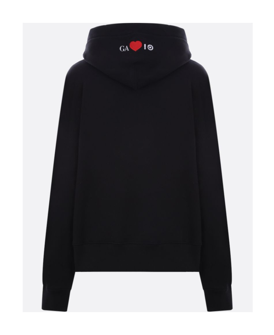 Giorgio Armani X 10 Corso Como Cotton Hoodie In Black