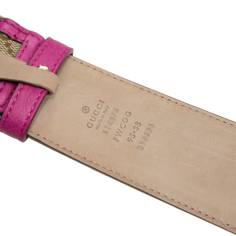 Gucci Logo Buckle Belt In Nude