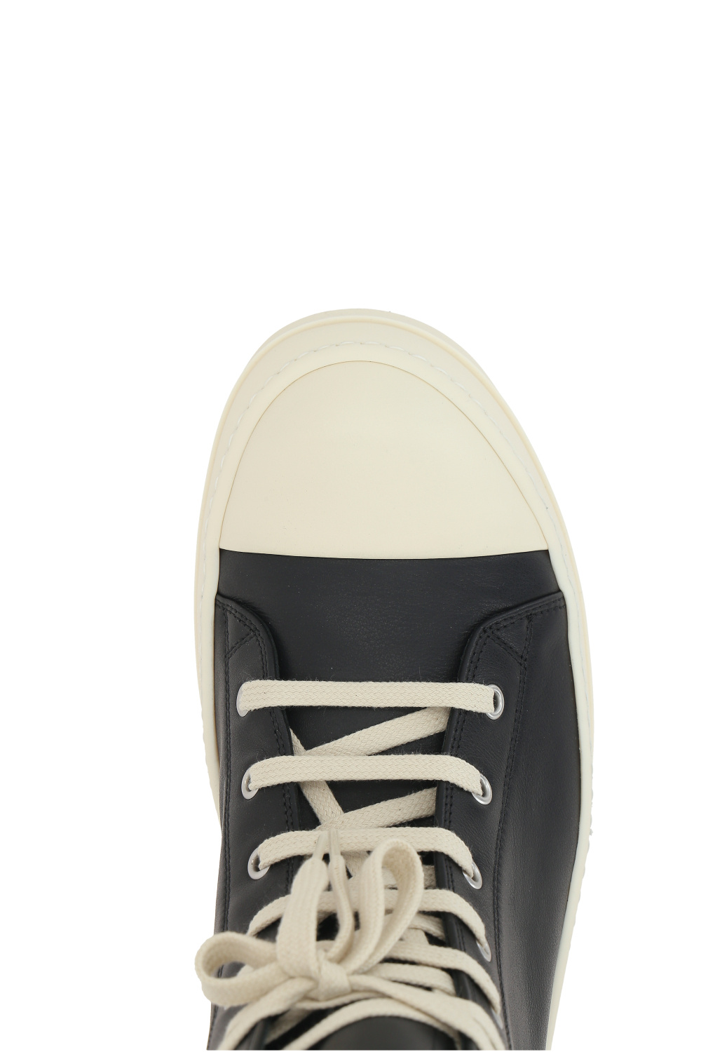 Rick Owens Black Hollywood Mega Bumper Sneakers In Black