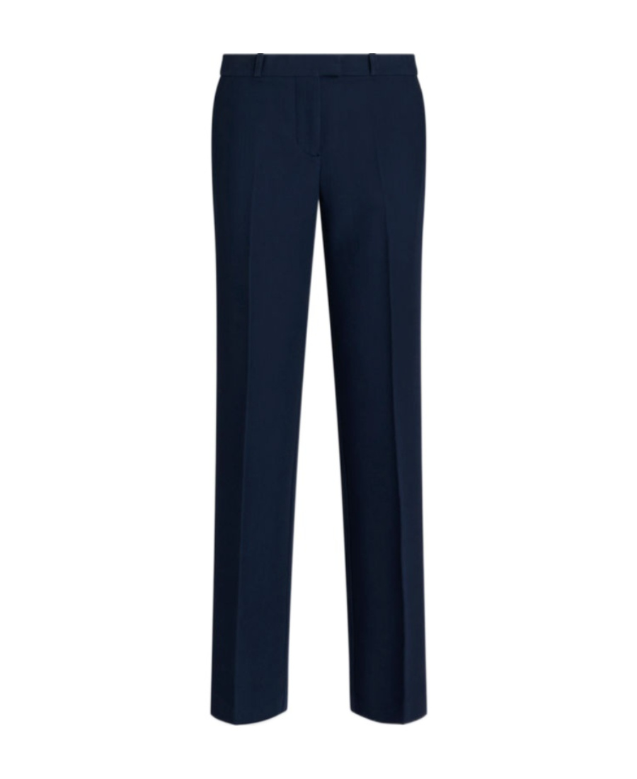 Etro Pressed-crease Tailored Trousers In Black