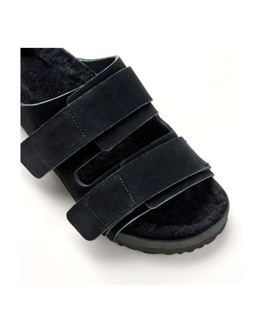 Birkenstock X Tekla Uji Sandals In Black