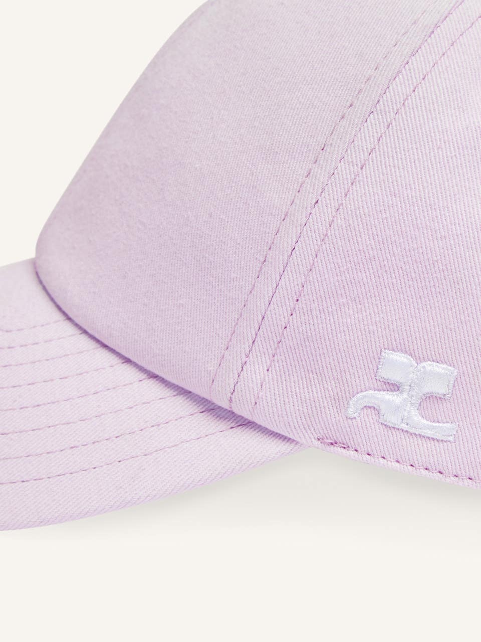 Courrèges Cotton Baseball Cap