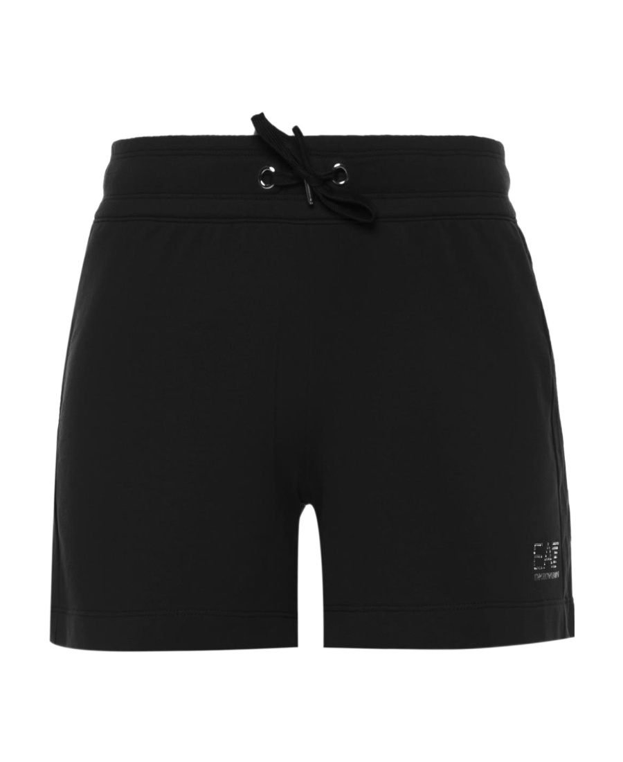Ea7 Short Woman Color Black In Black