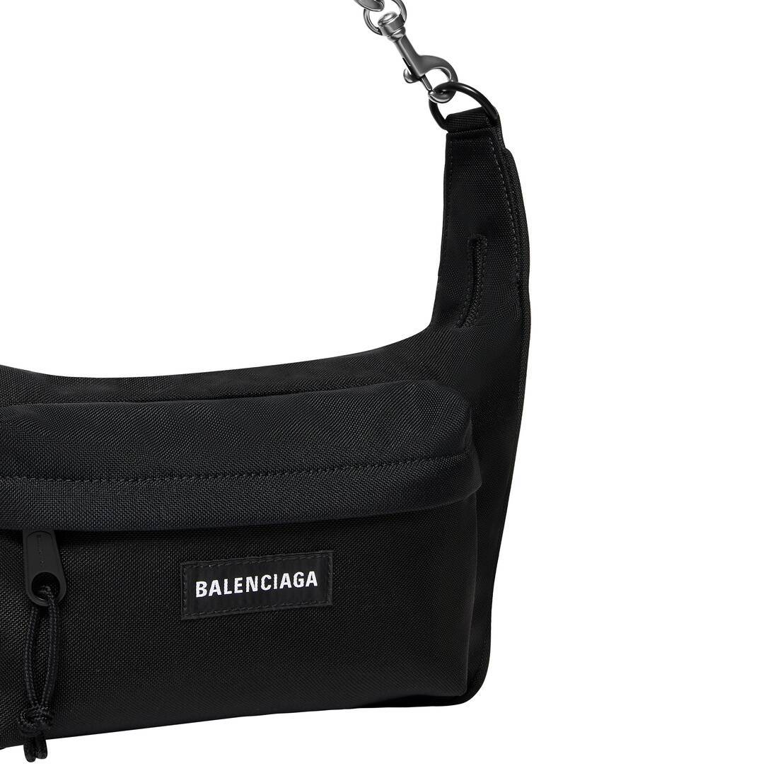 Balenciaga Raver Medium Shoulder Bag In Black