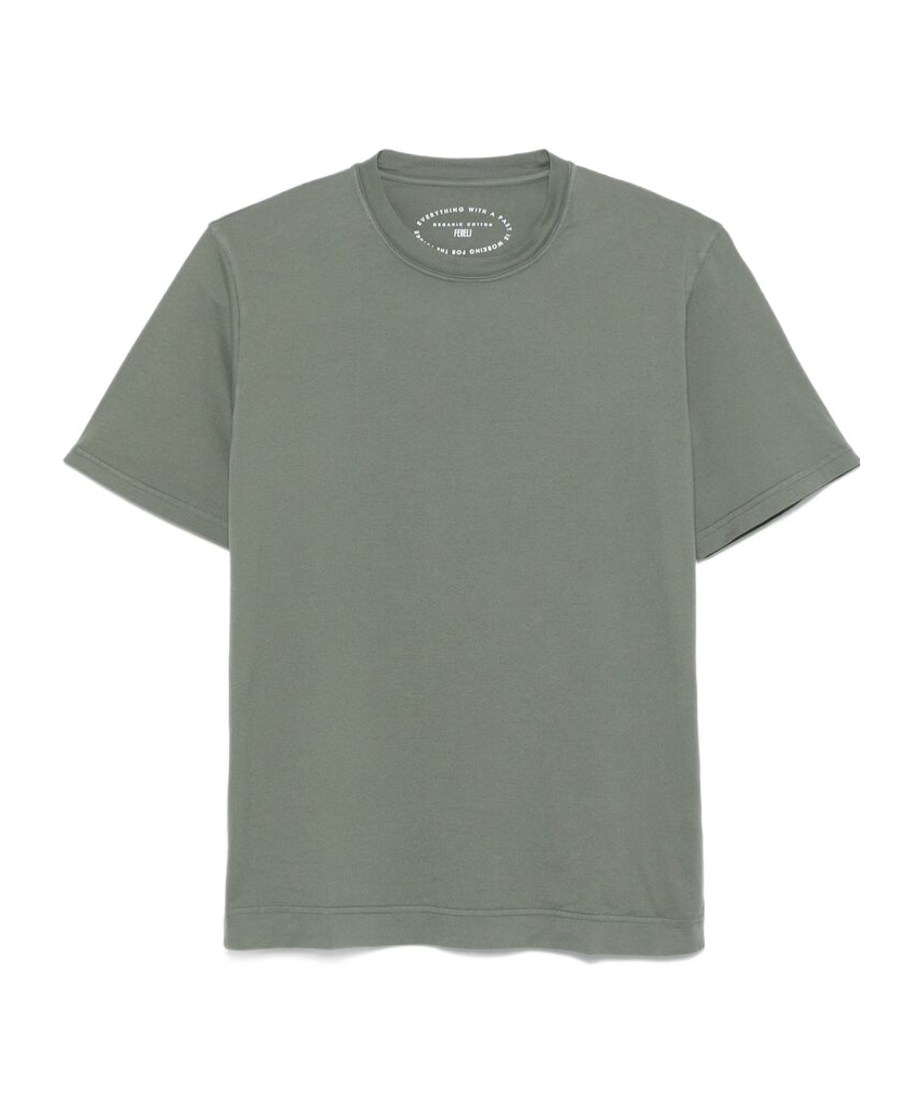 Fedeli Short-sleeved T-shirt In Gray