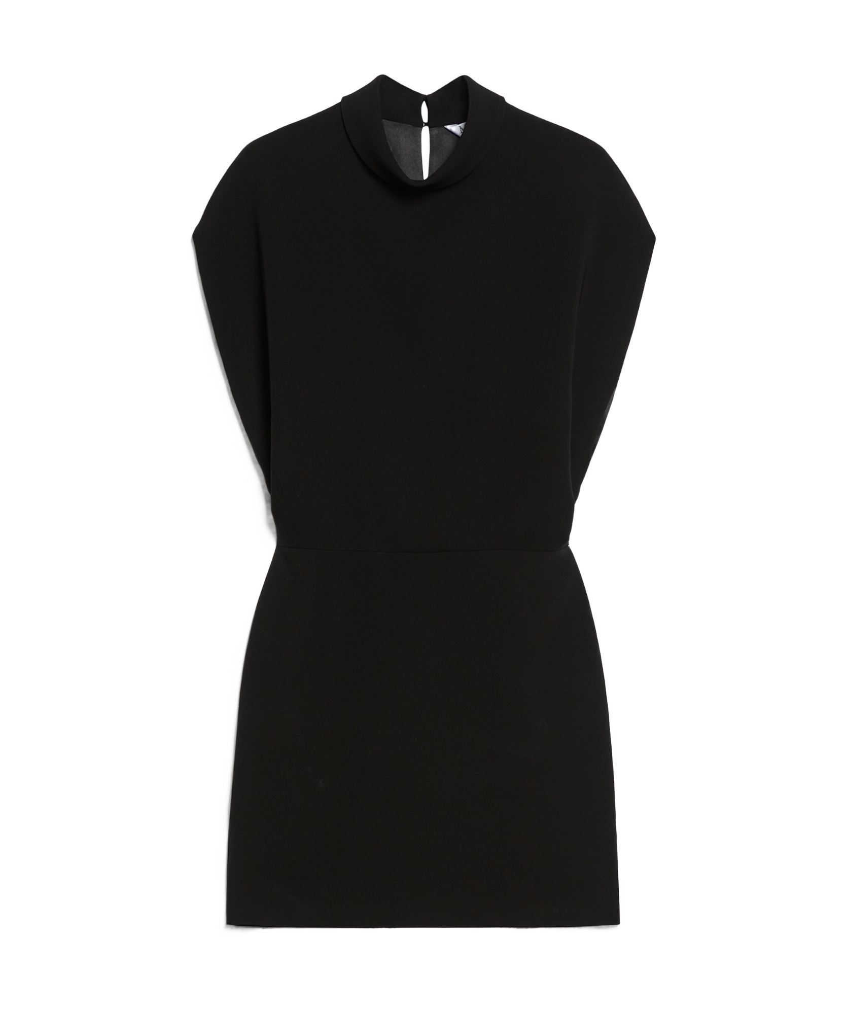Max Mara Black Querce Dress In Black