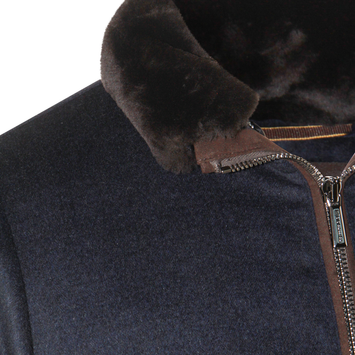 Moorer Bellati-mrw Bomber Jacket In Gray