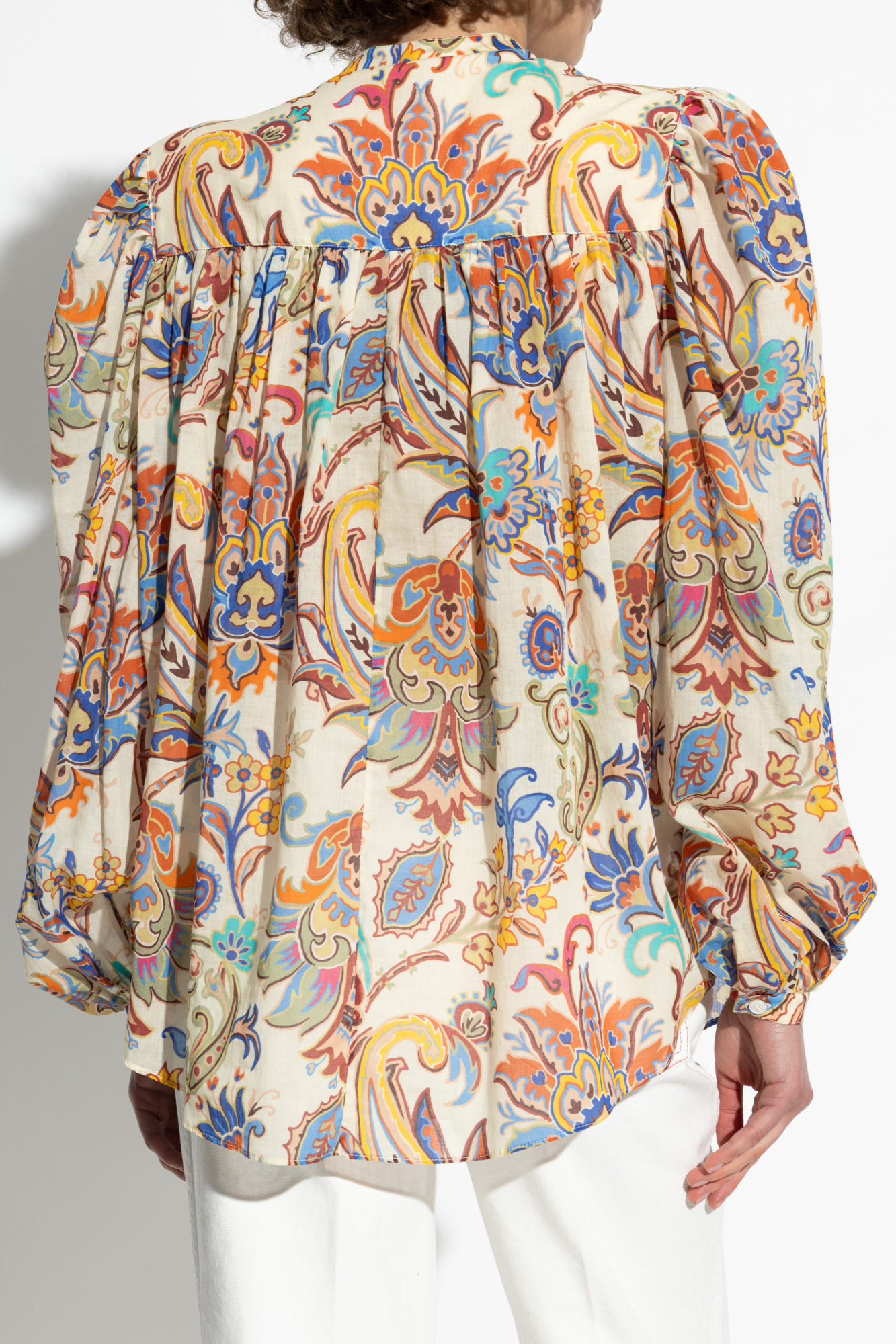 Etro Paisley-print Cotton-voile Blouse