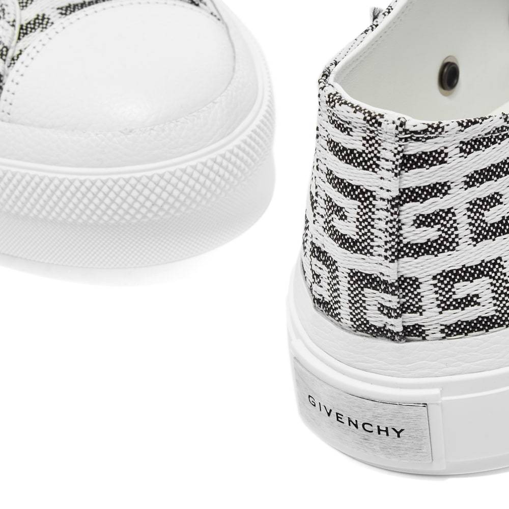 Givenchy City Sneakers In 4g Jacquard In White