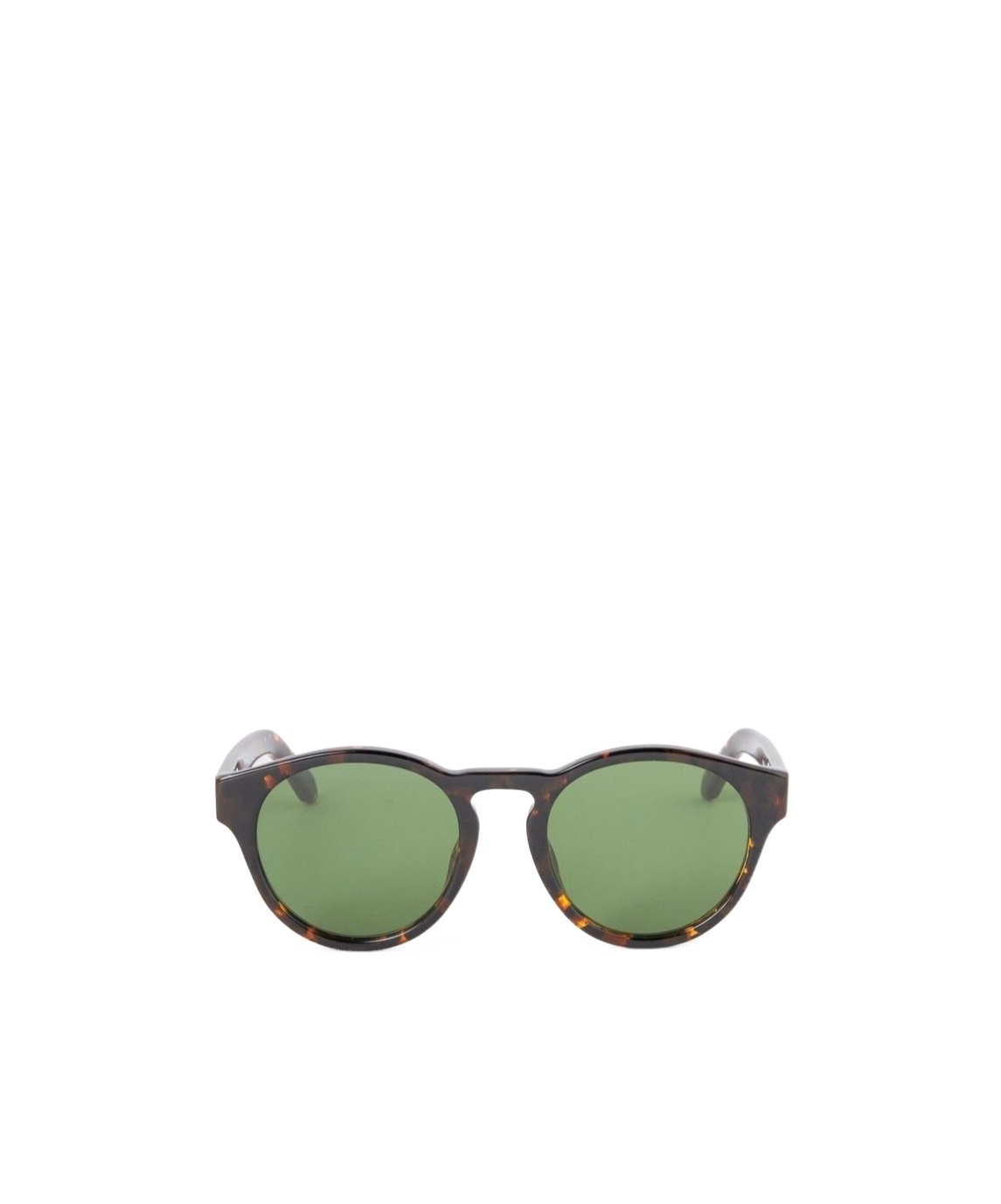 Off-white Full Frame Sunglasses In Green