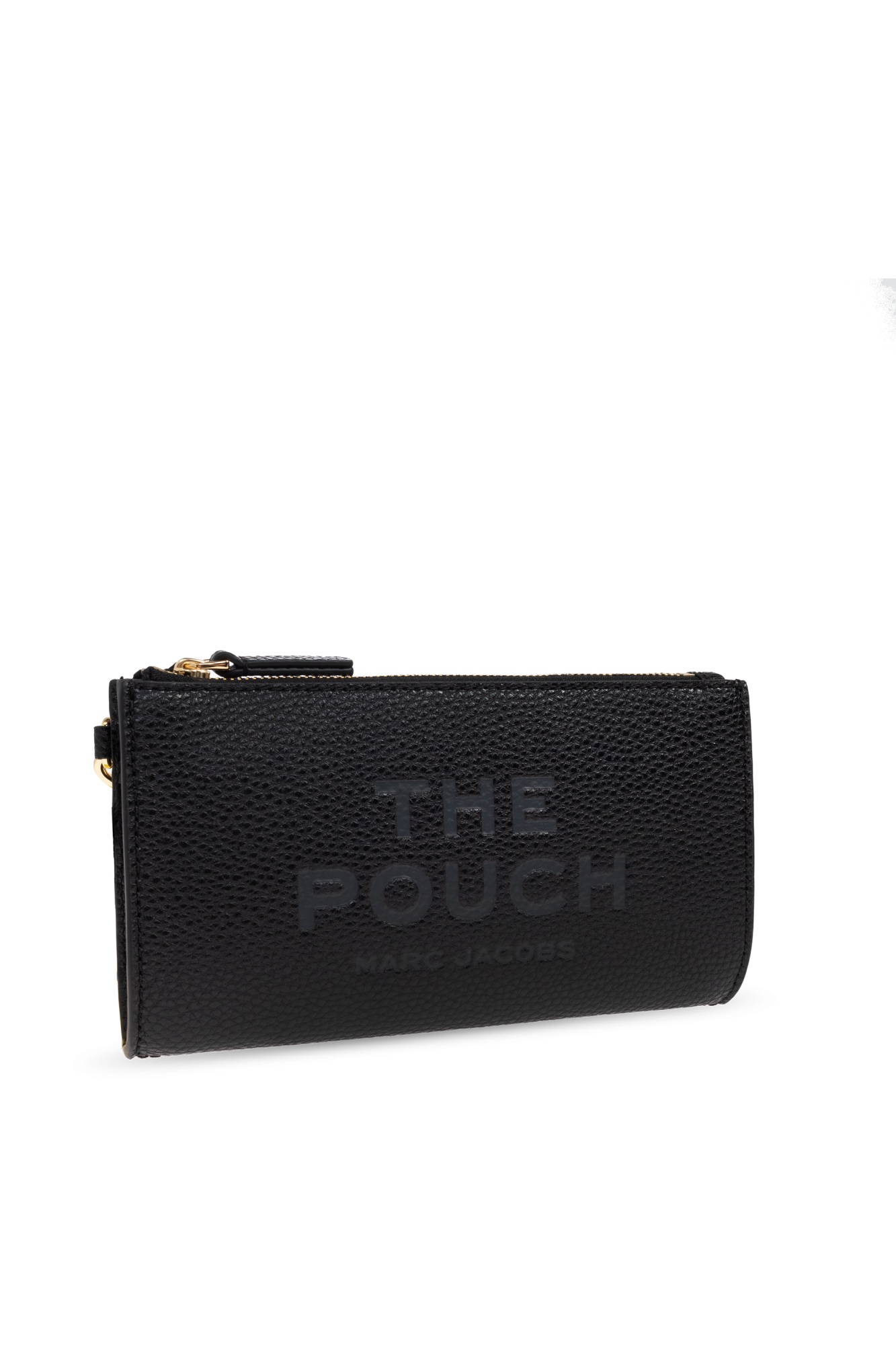 Marc Jacobs Zipper Clutchpouch In Black