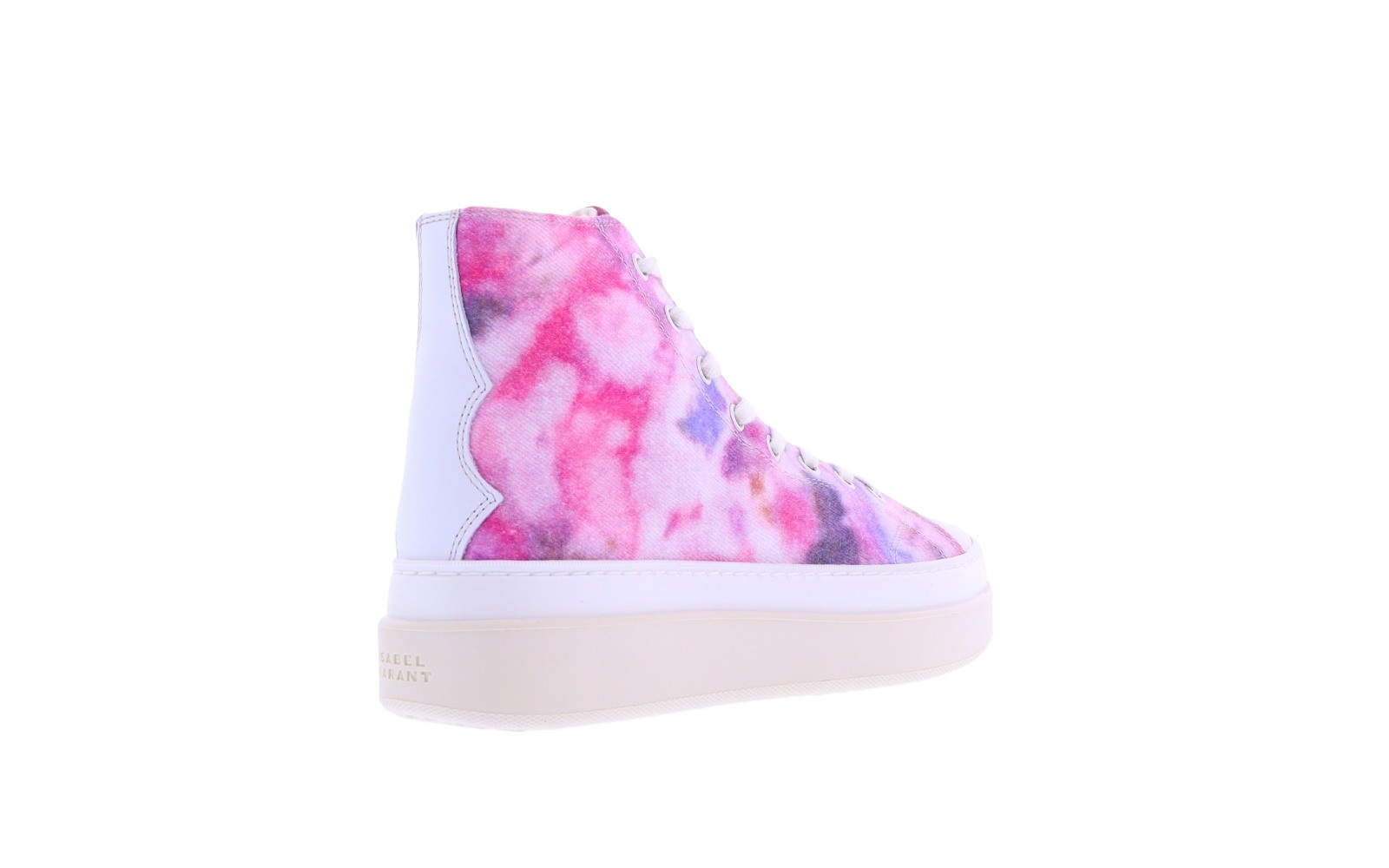 Isabel Marant Hi-top Lace-up Sneakers In Purple