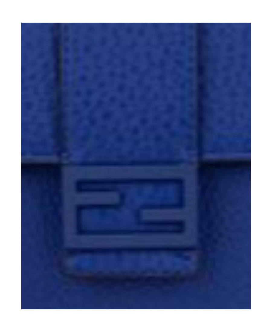 Shop Fendi Baguette Logo Shoulder Bag