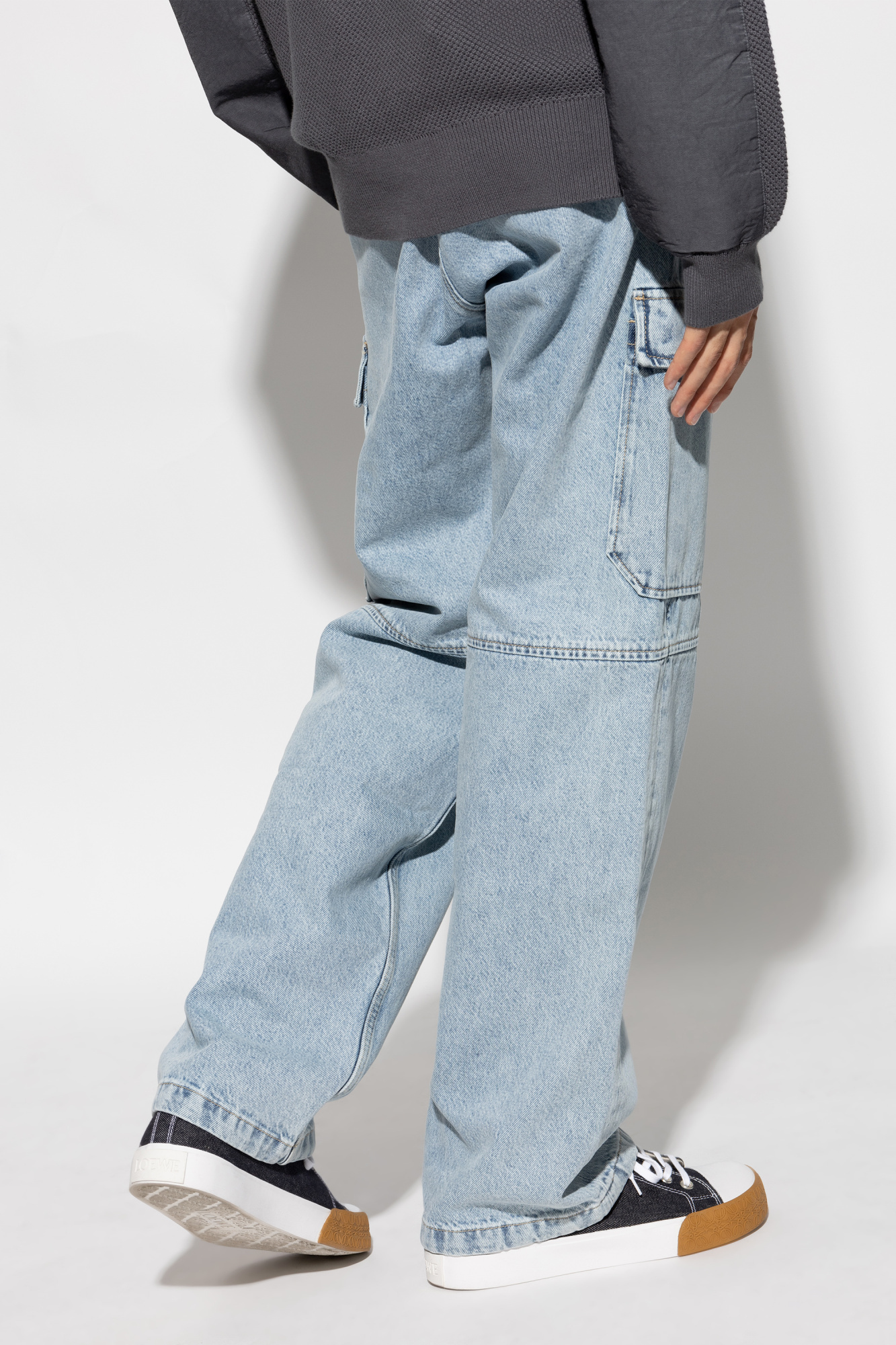 Rag & Bone Straight Jeans In Blue