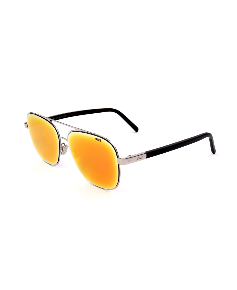 Berluti Logo Sunglasses In Orange
