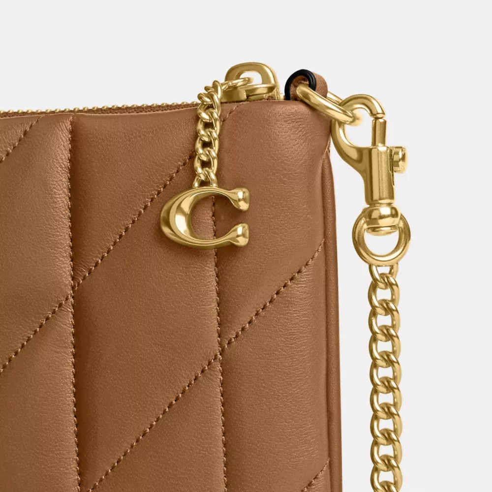 Coach Quilted Crossbody Bag In Brown