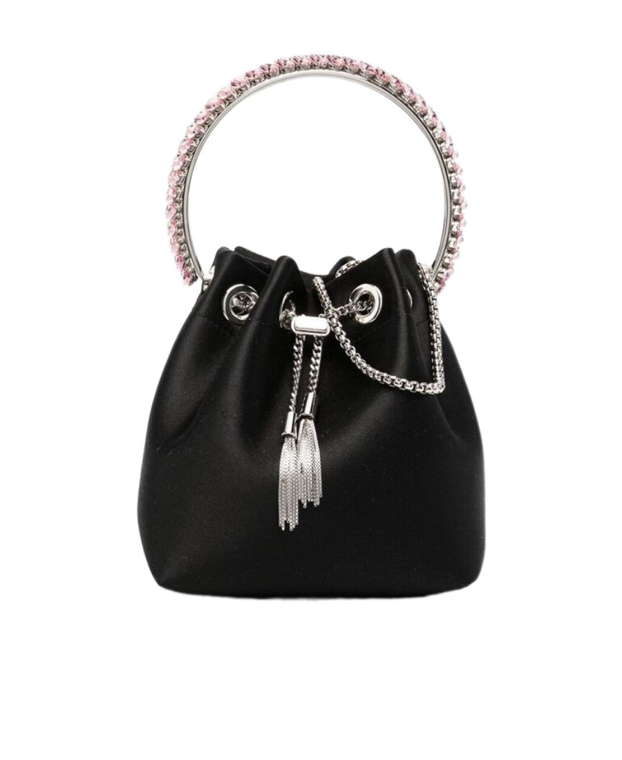 Jimmy Choo Bon Bon Tassel-detailed Top Handle Bag