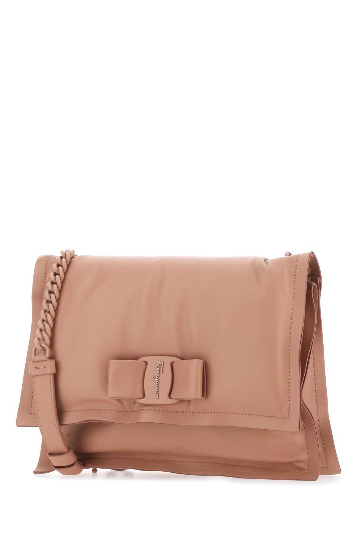 FERRAGAMO LOGO DESIGN SHOULDER BAG