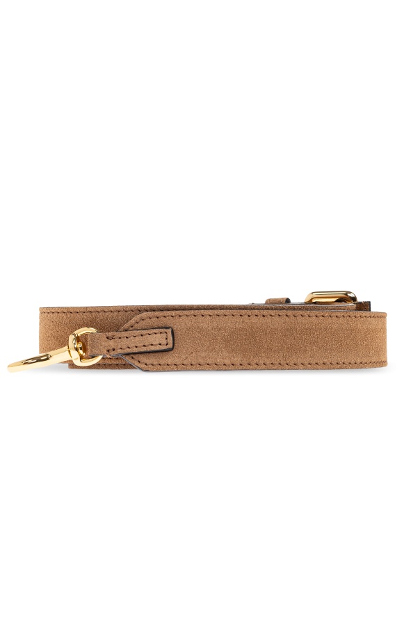 Moschino Handle Me Top Handle Bag In Brown