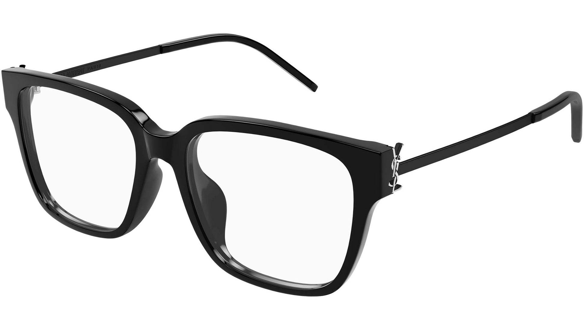 Saint Laurent Square-frame Glasses In Black