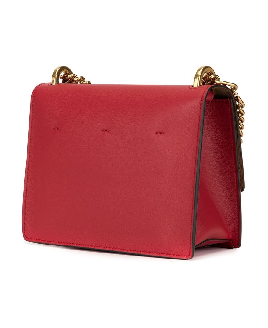 Fendi Small Kan U Shoulder Bag In Red