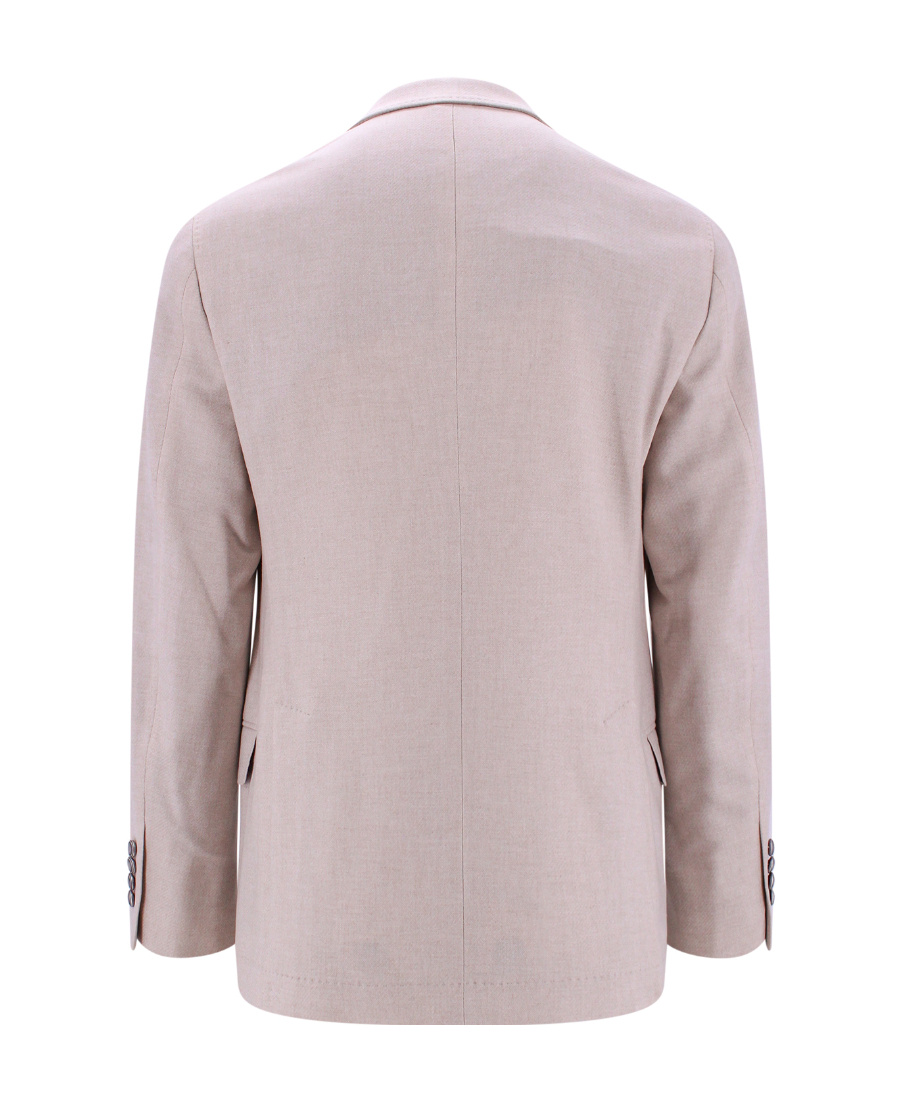 Brunello Cucinelli Notched-lapel Single-breasted Blazer In Pink
