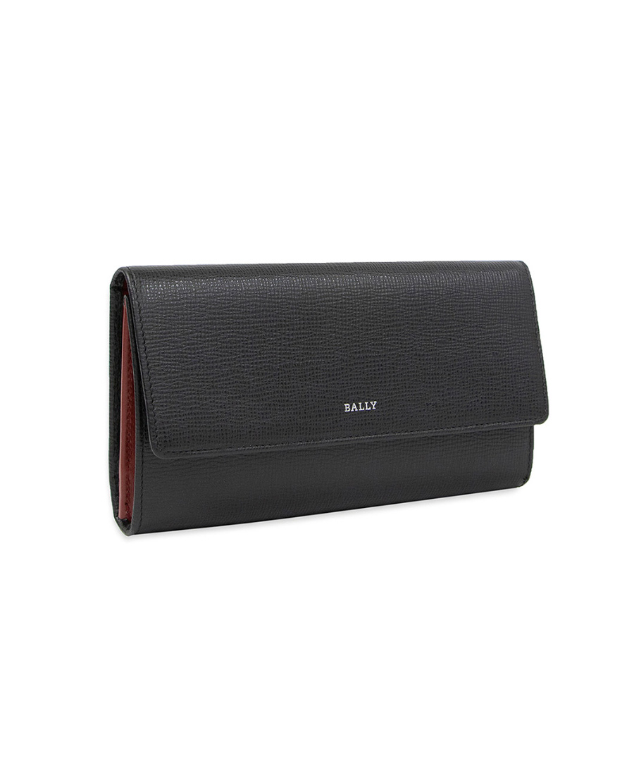 Bally Logo Details Wallet In Black