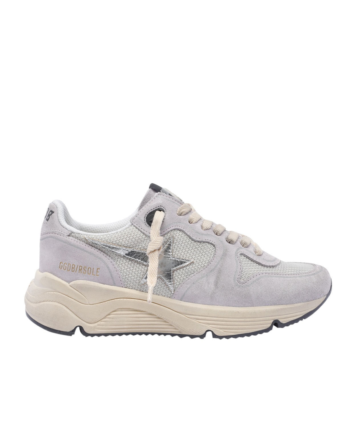 Golden Goose Laced Sneakers In Gray