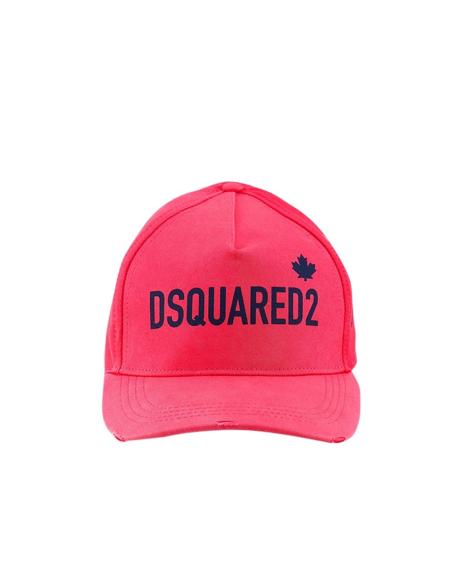 Shop Dsquared2 Logo-print Detail Baseball Cap In Red