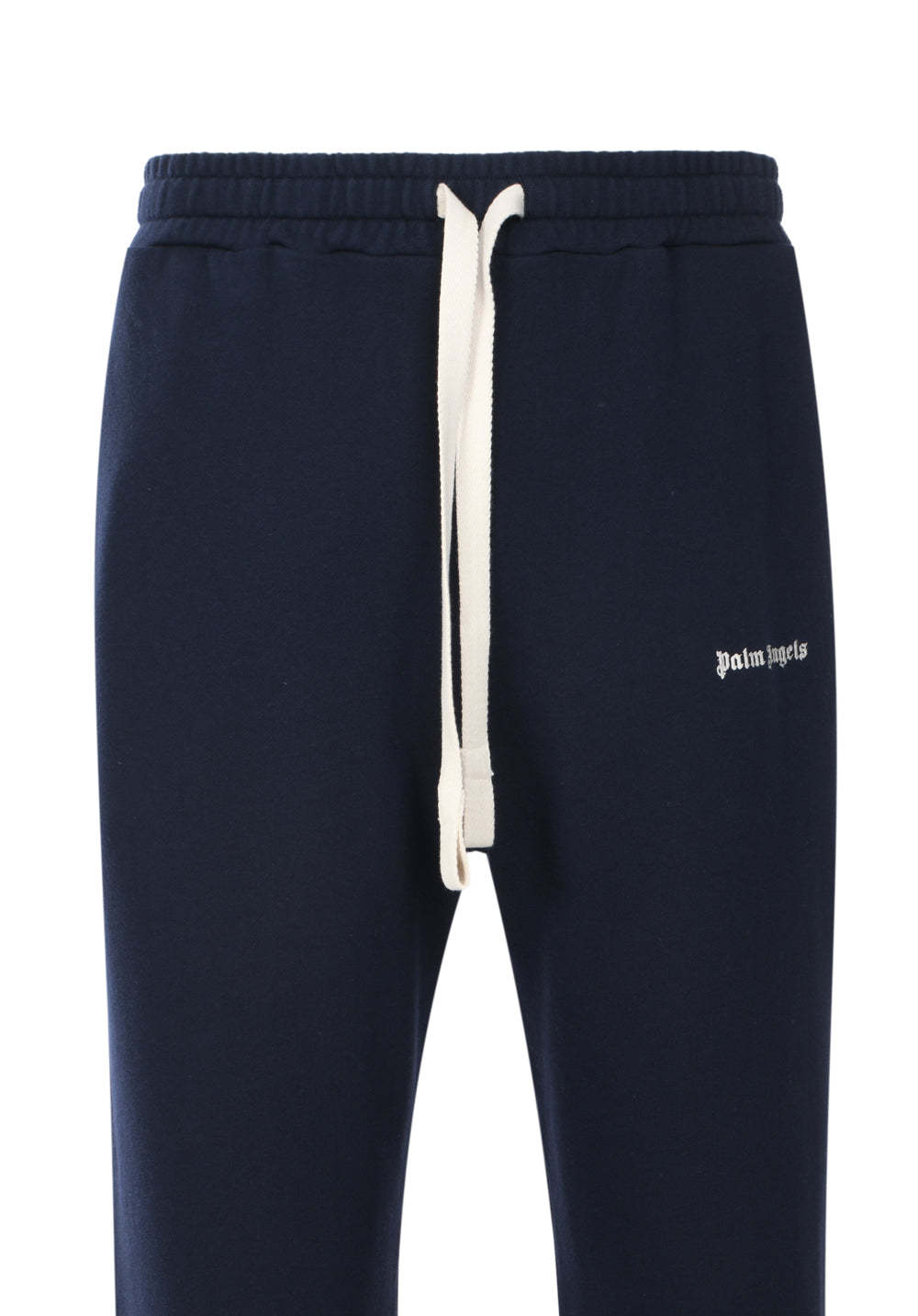 Palm Angels Logo Drawstring Track Pants In Black