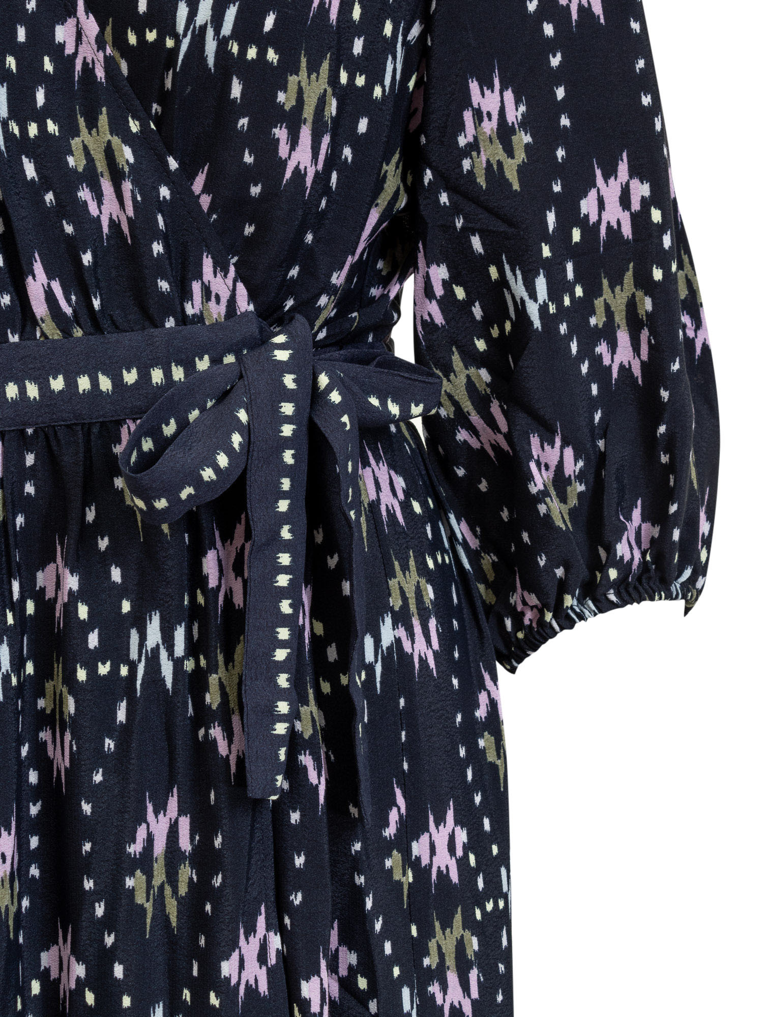 BASH GRAPHIC-PRINT MIDI DRESS