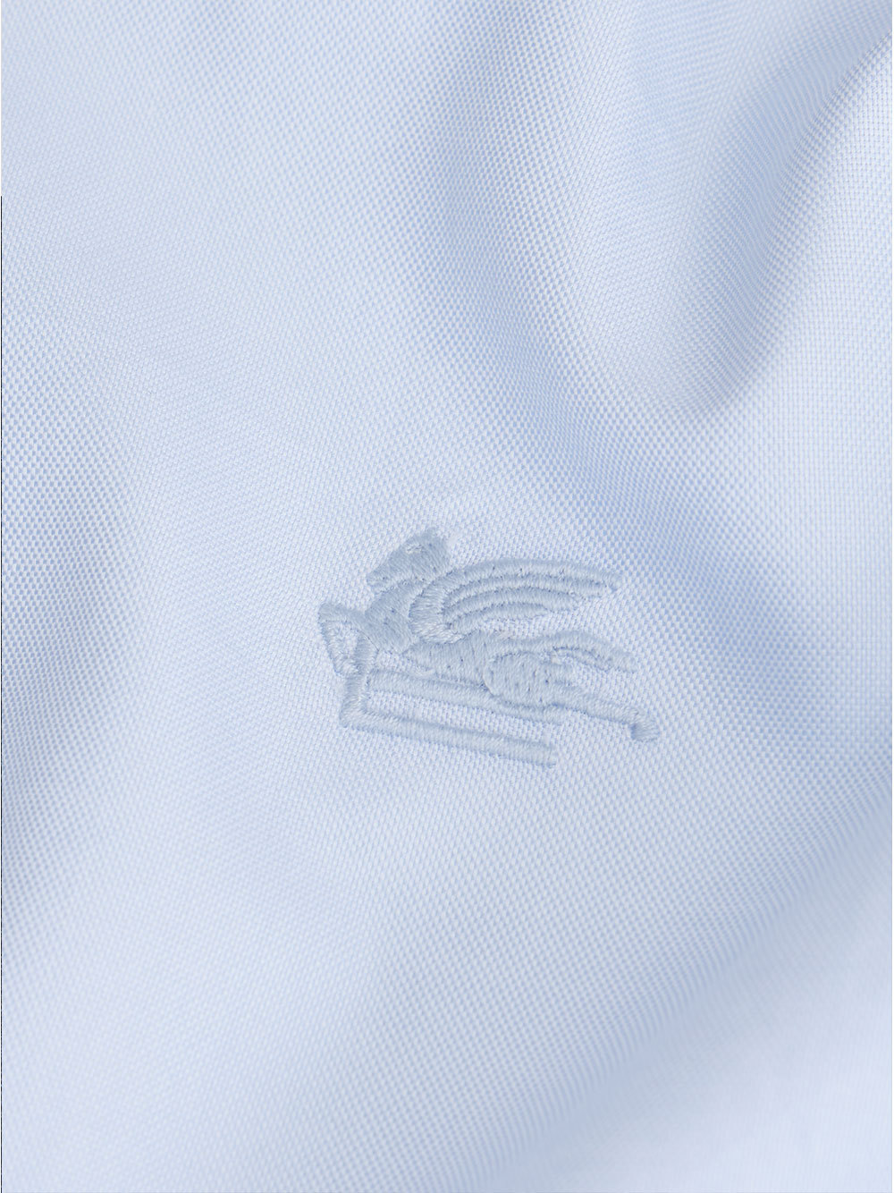 Etro Denim Shirt In Blue