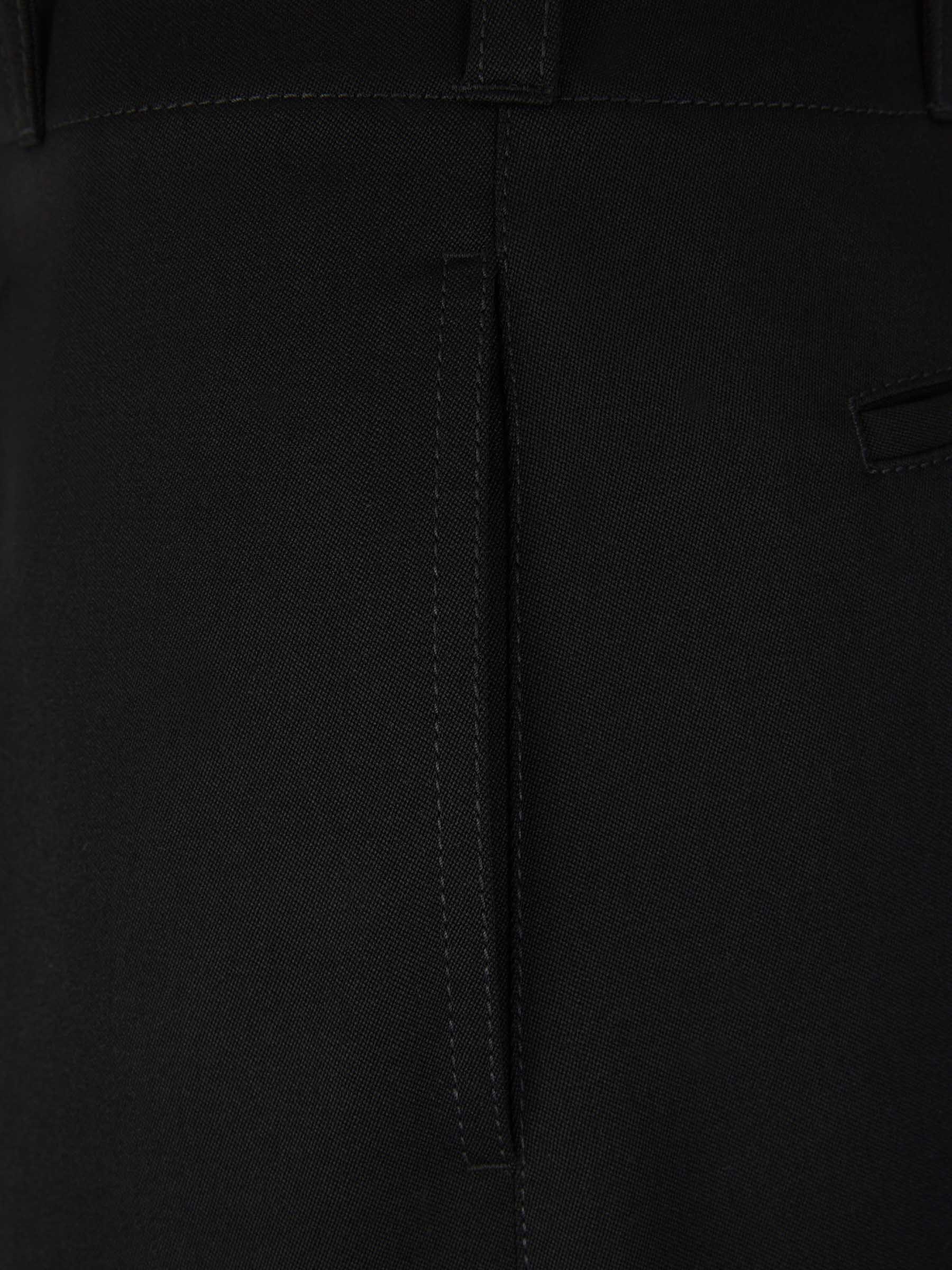 Bottega Veneta Straight Casual Pants In Black