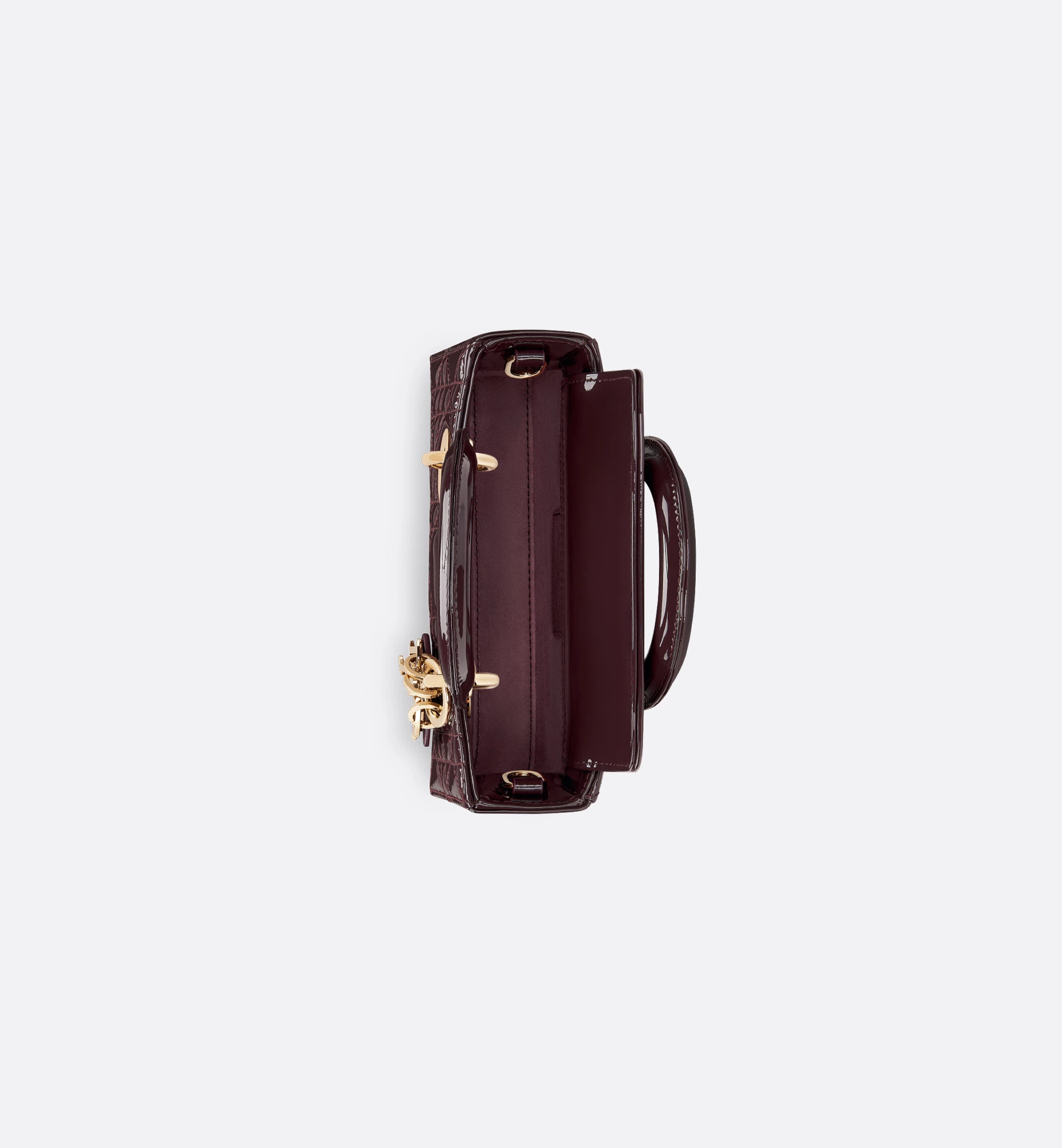 Dior Lady D-joy Micro Bag In Red