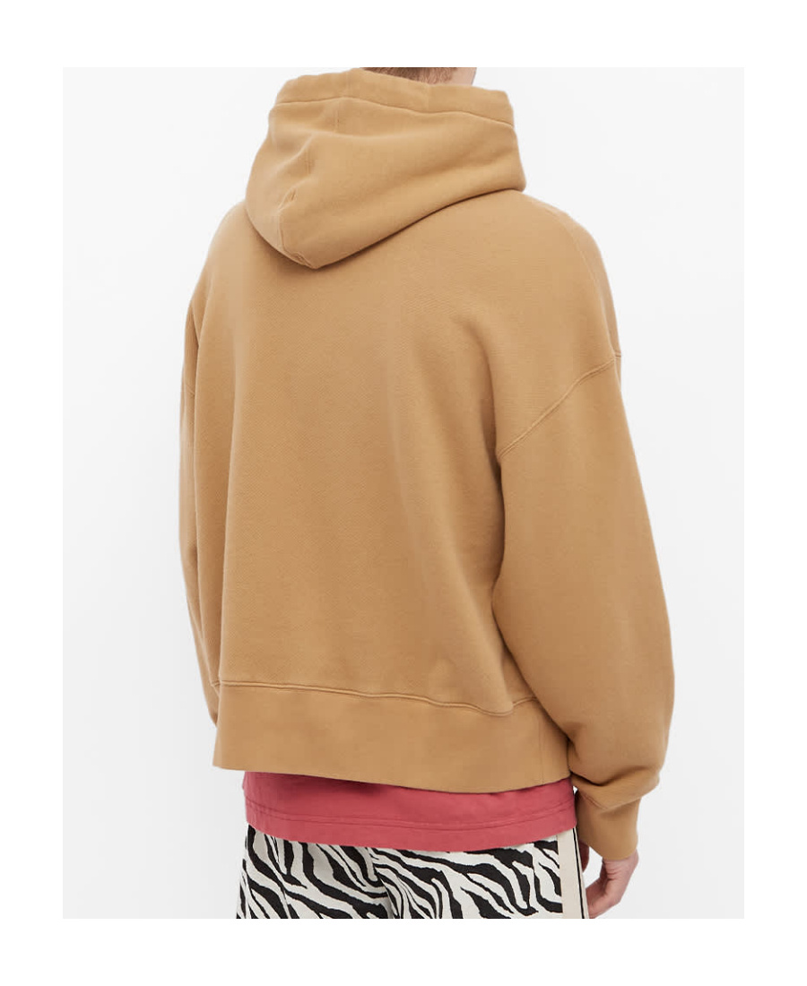 PALM ANGELS LOGO-PRINT DRAWSTRING HOODIE