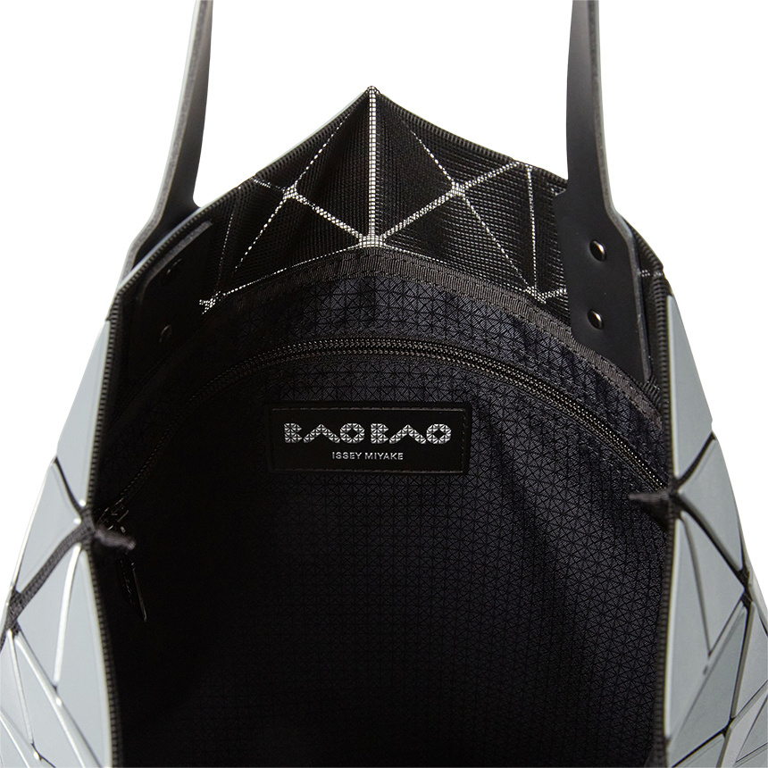 Bao Bao Issey Miyake Lucent Shoulder Bag In Gray