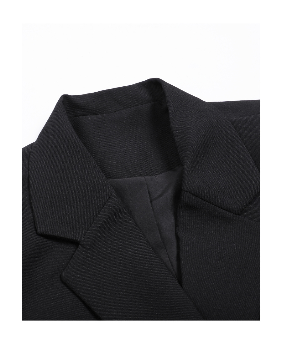 Liuregali Short Suit Coat In Black
