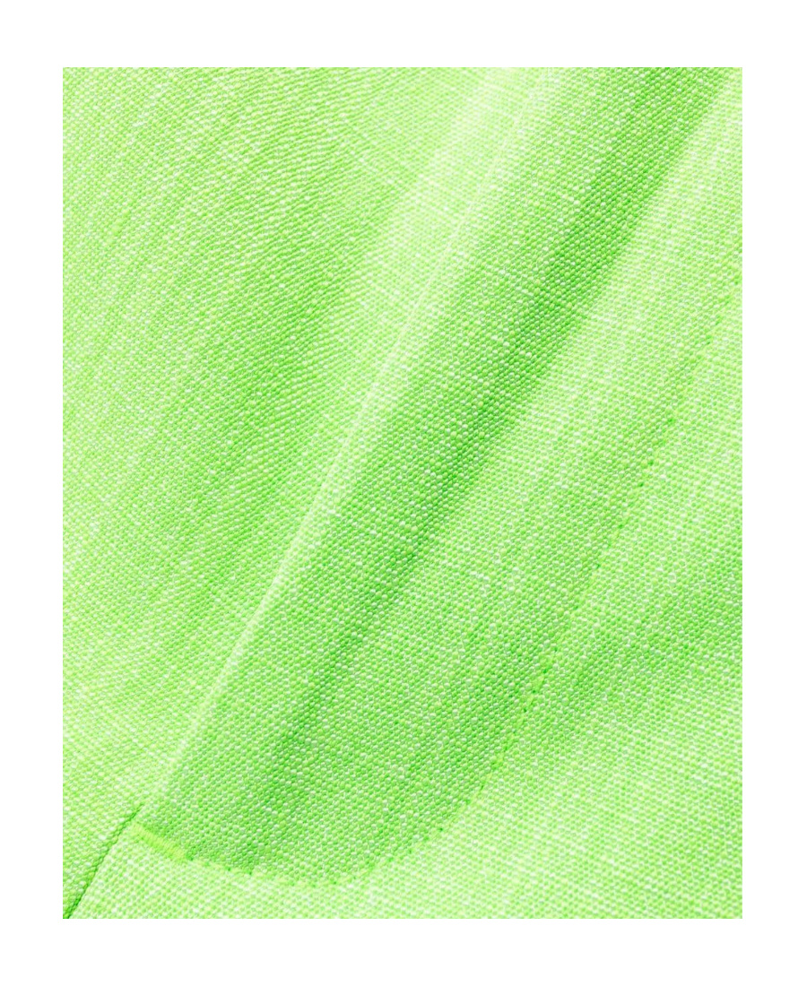 Jacquemus Logo Hidden Zipper Casual Pants In Green