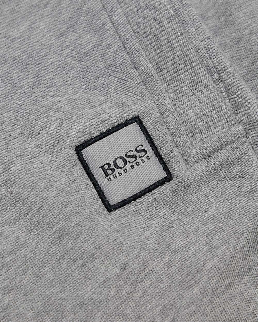 Shop Hugo Boss Logo Lace Up Sweatpants In Gray