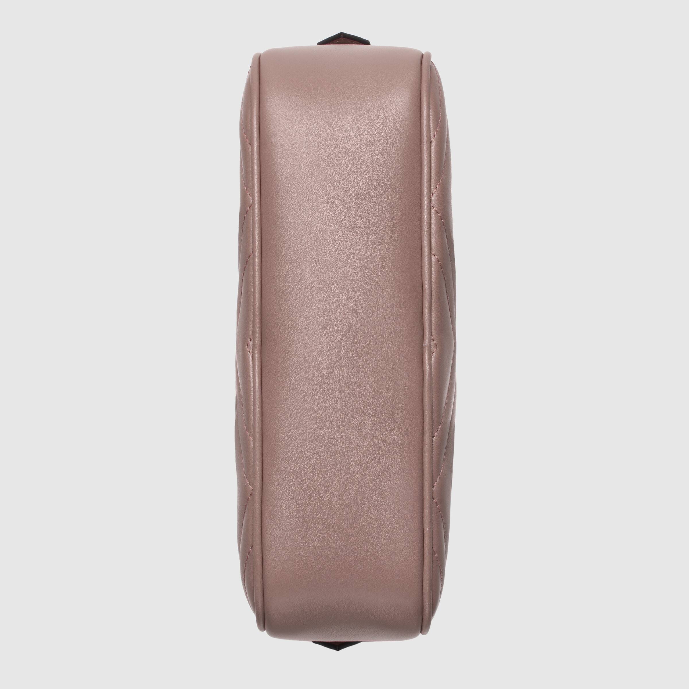Gucci Gg Marmont Small Crossbody Bag In Pink