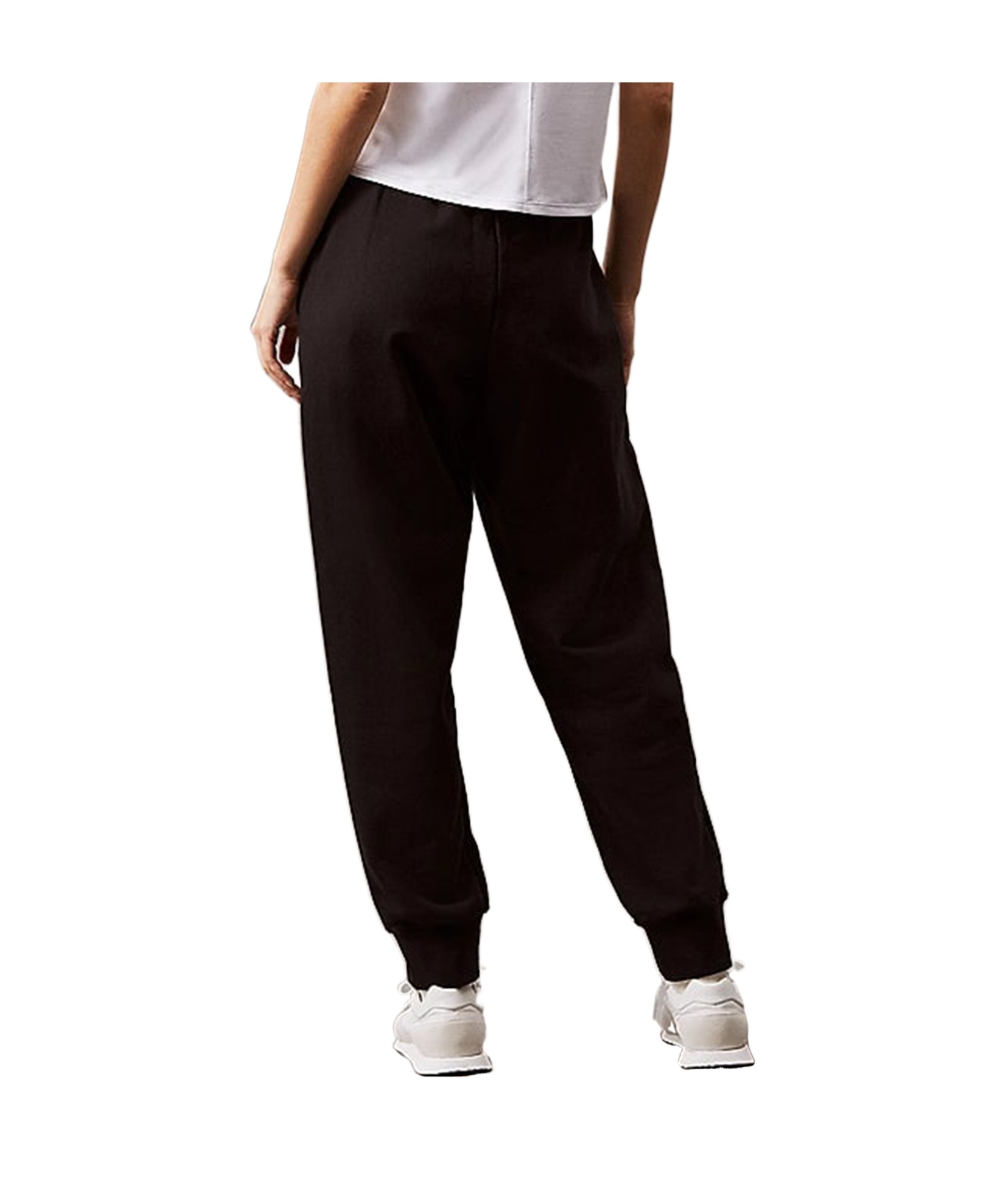 Calvin Klein Fleece Joggers In Black