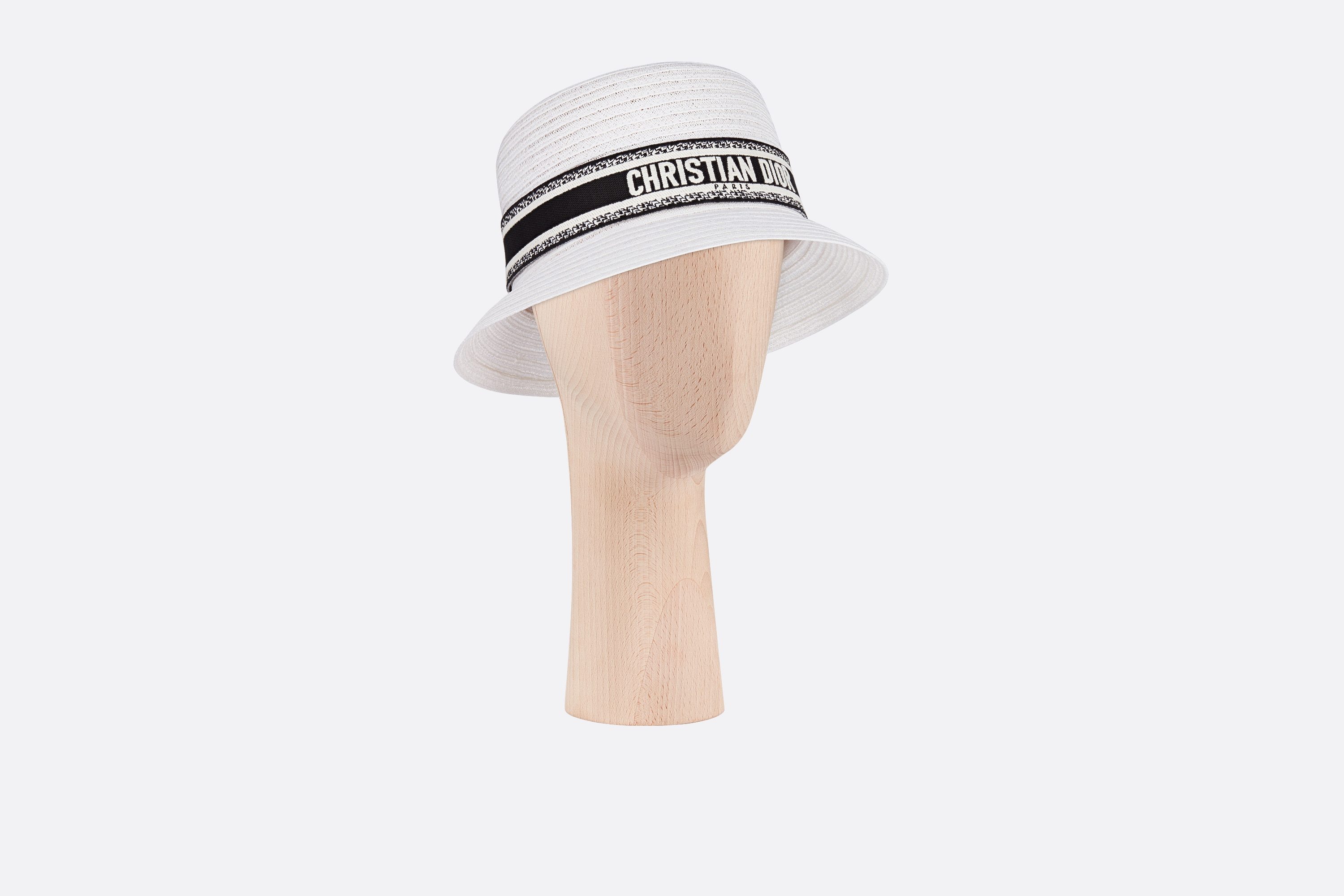 Dior Sort Narrow-rimmed Hat In White